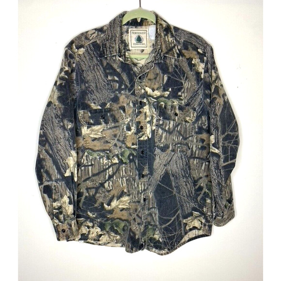 Northwest Territory Shirts Vintage Northwest Territory Camo Flannel